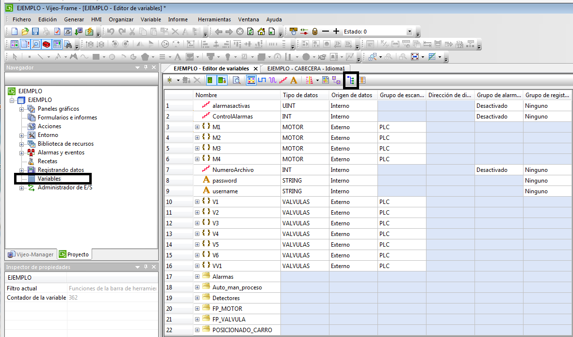 Crear estructura de datos en Vijeo Designer – Diseño y automatización ...